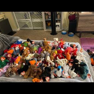 Ty mini beanie babies